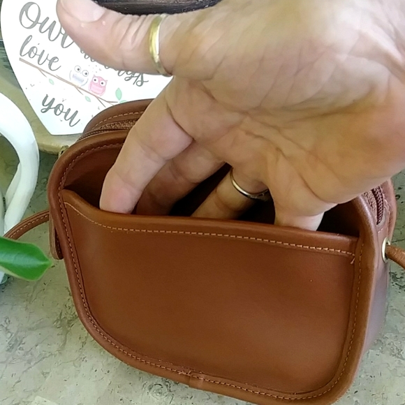 SMALL VINTAGE COACH HADLEY MINI BAG - Picture 12 of 16